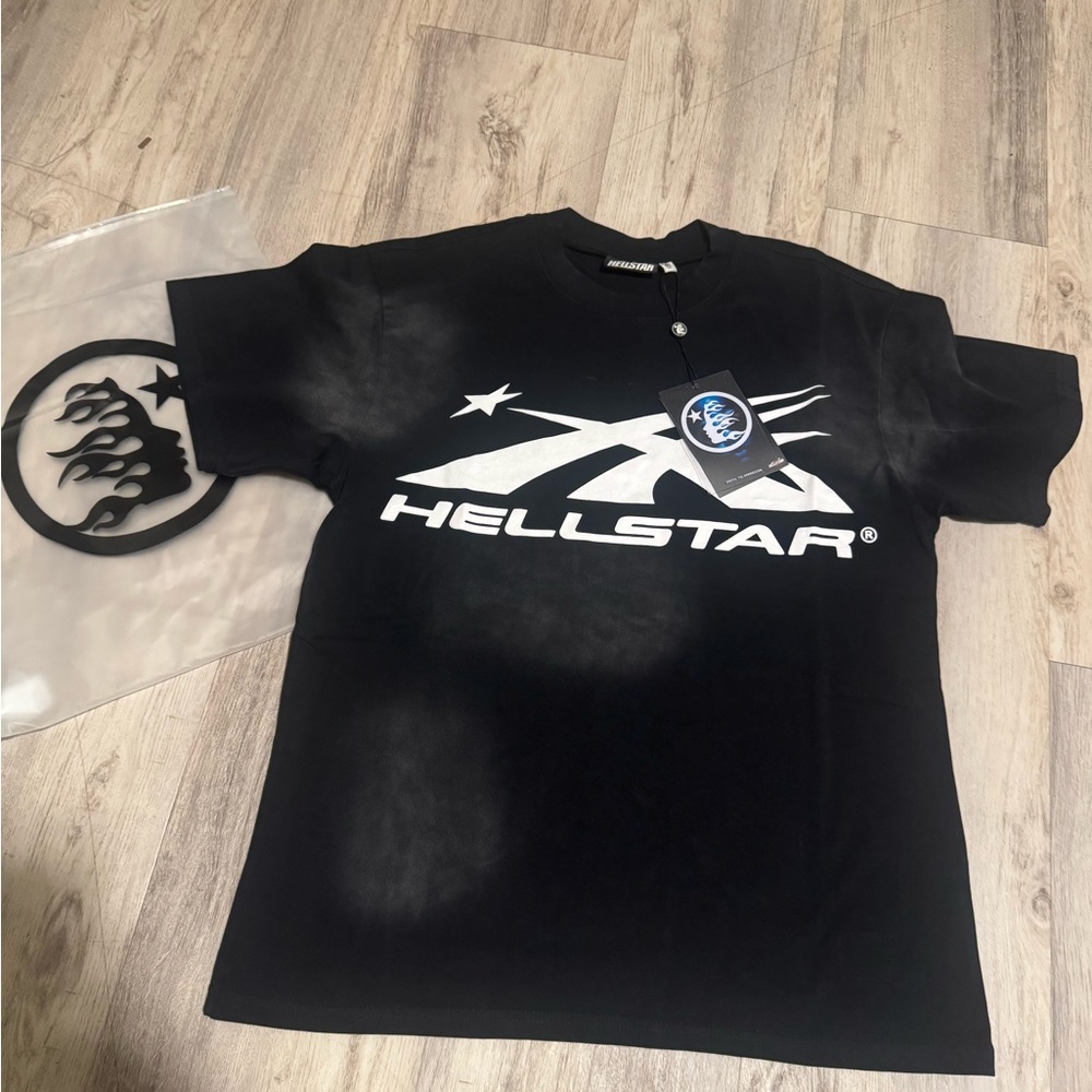 Black Hellstar Tee Size Small